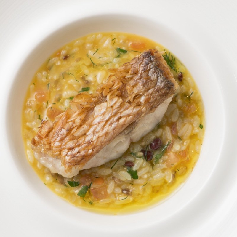 真鯛のポワレ　リゾット風(21CLUB （トゥウェンティーワンクラブ）)