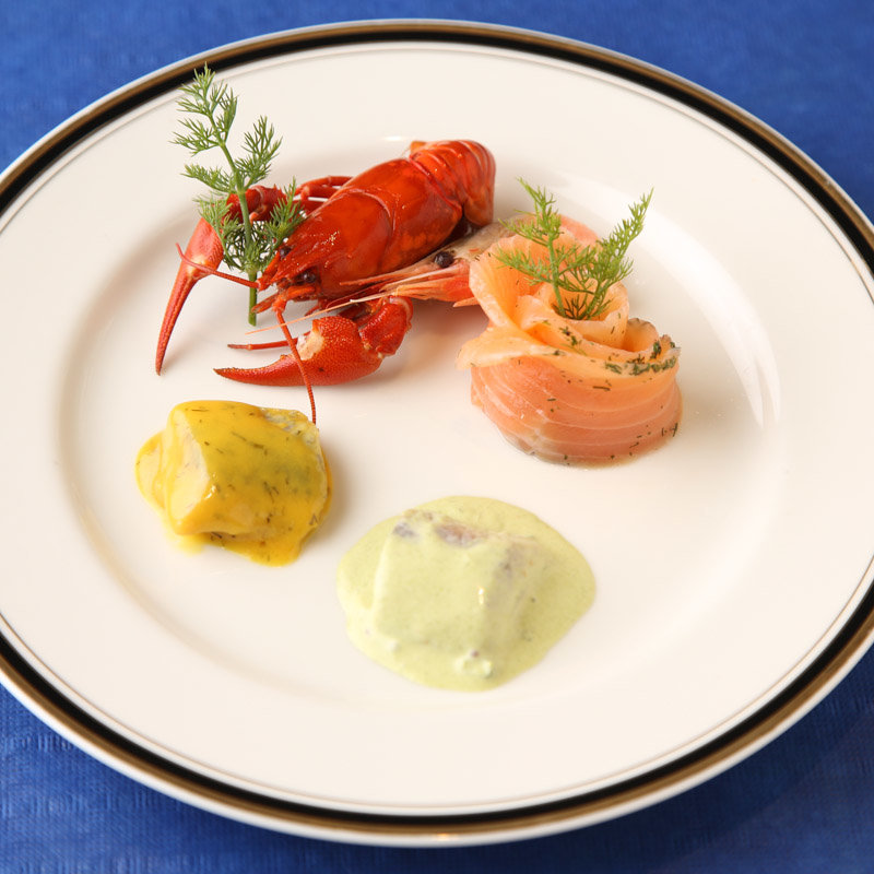 サーモンマリネ　オマール海老(レストラン ストックホルム （restaurant Stockholm）)