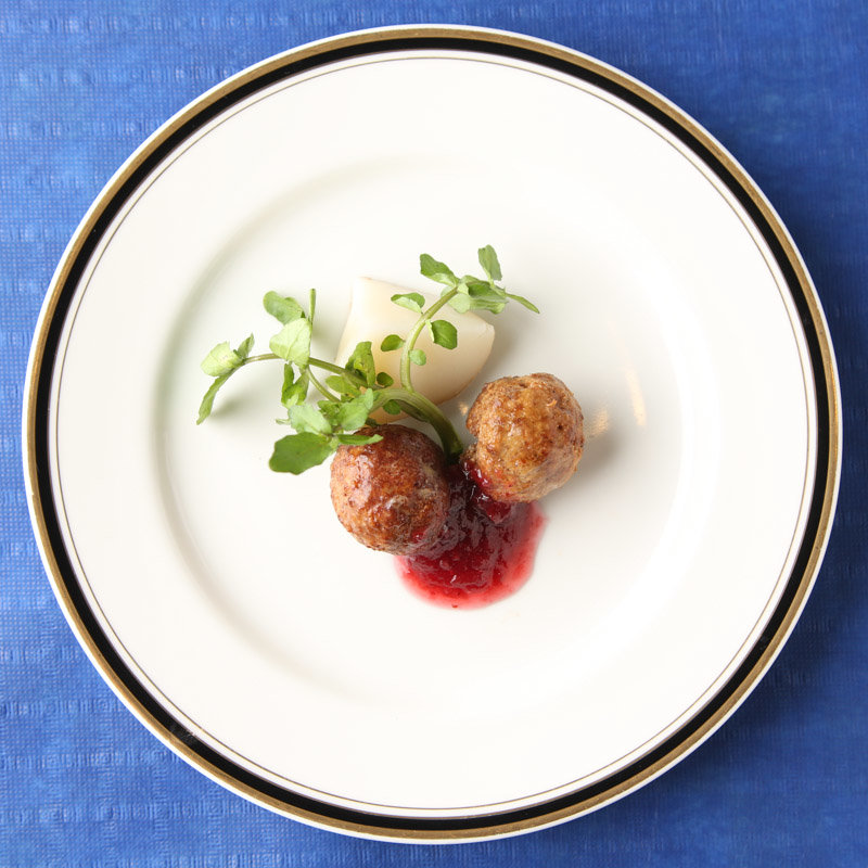 肉団子　あんかけソース(レストラン ストックホルム （restaurant Stockholm）)