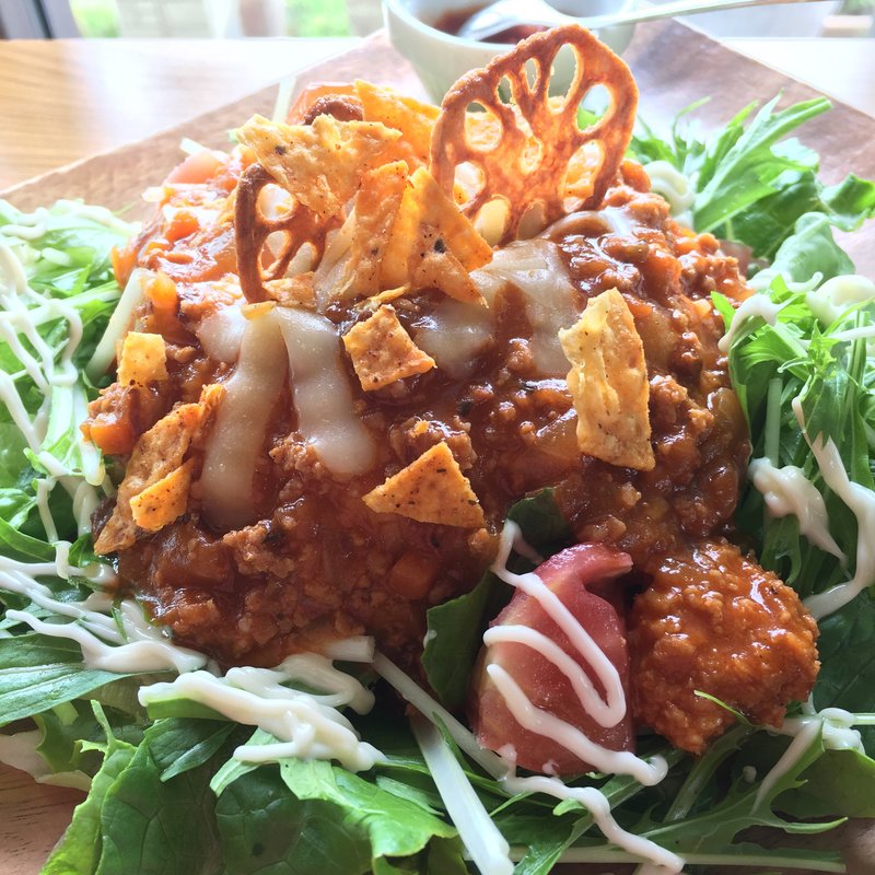 タコライス(ランチセット）(CAFE BARu掌)