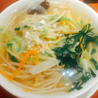 野菜湯麺(美華園 新橋店)