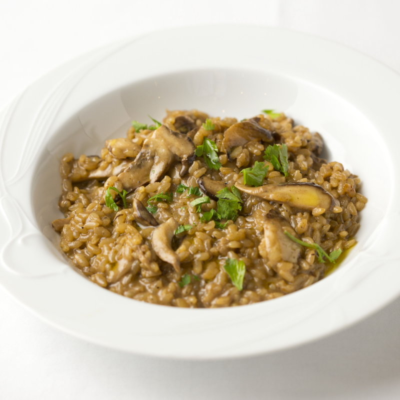 キノコのリゾット(ビアンキッシマ)