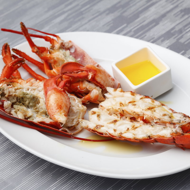 オマール海老のグリル(グリルレストラン マンジャーレ シェフズライブステージ 新浦安 )