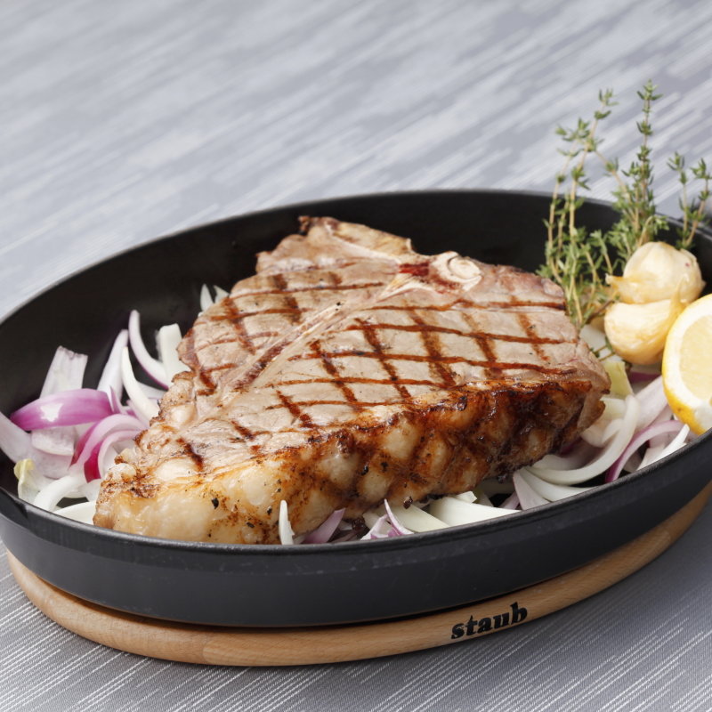 豚肉のグリル(グリルレストラン マンジャーレ シェフズライブステージ 新浦安 )