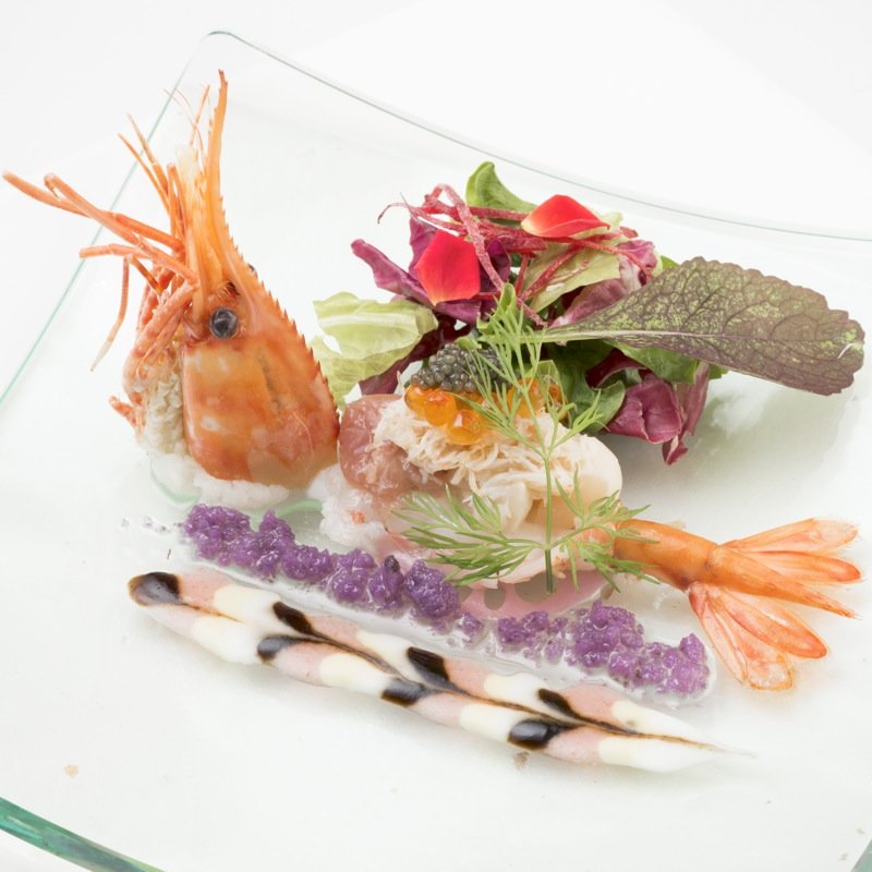 鮮魚のカルパッチョ(スカイレストランロンド)