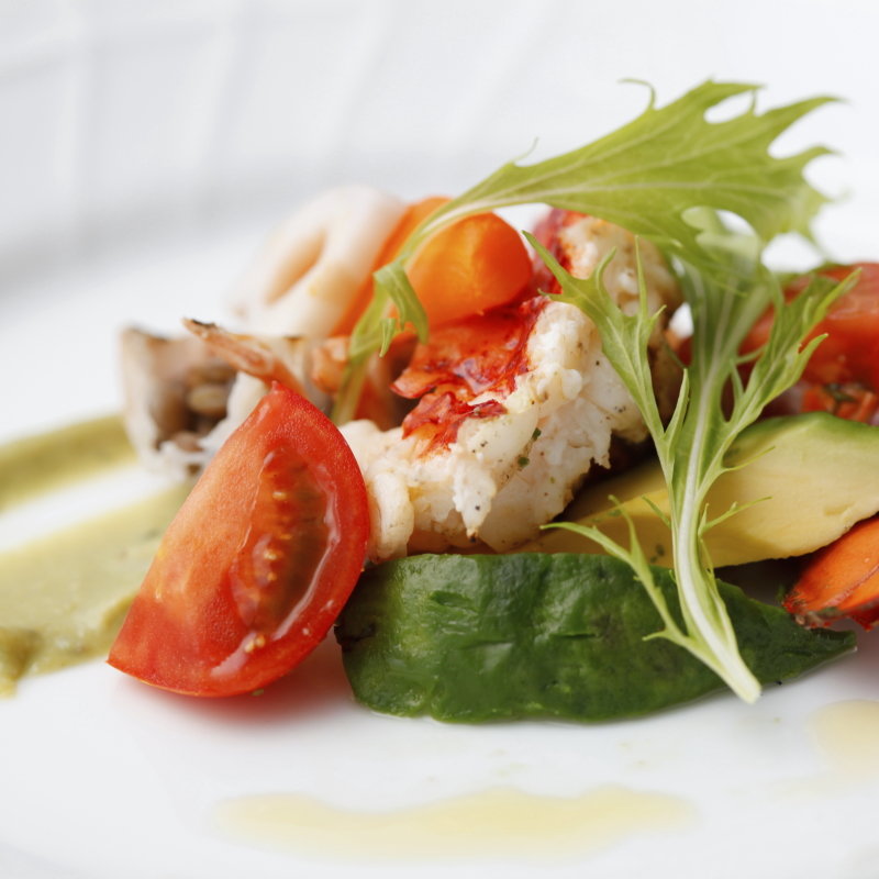 オマール海老とアボカドのグリル(濱下 （ハマシタ）)