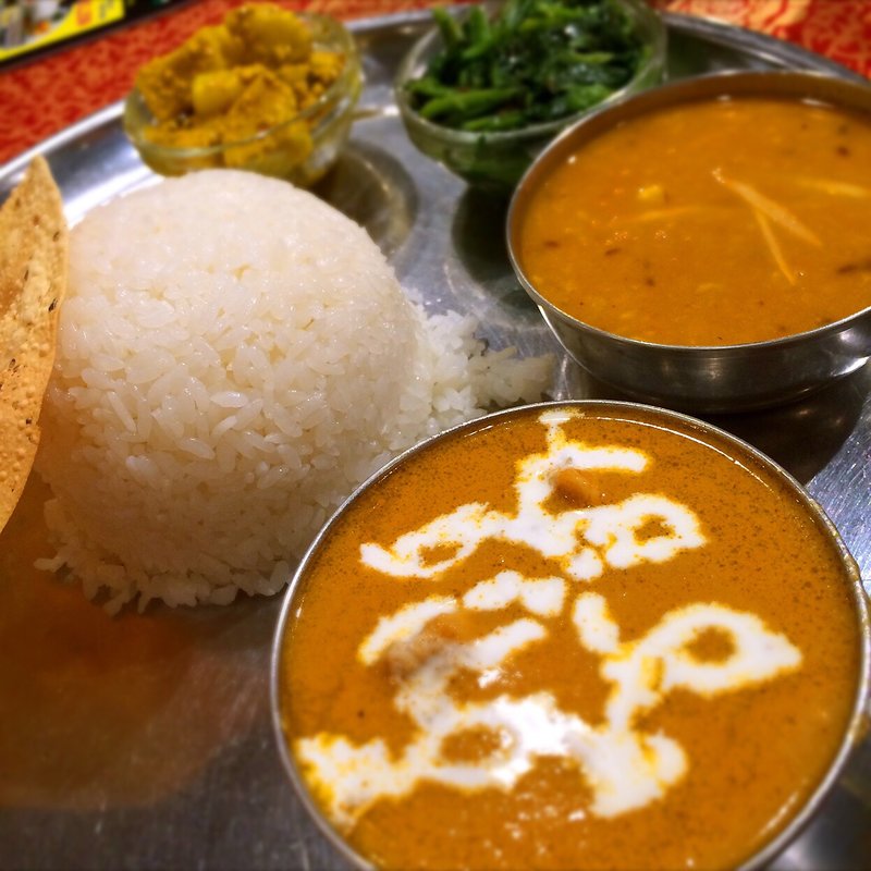 ダルバートセット(カイラス・ヴィラ （Kailash Villa）)