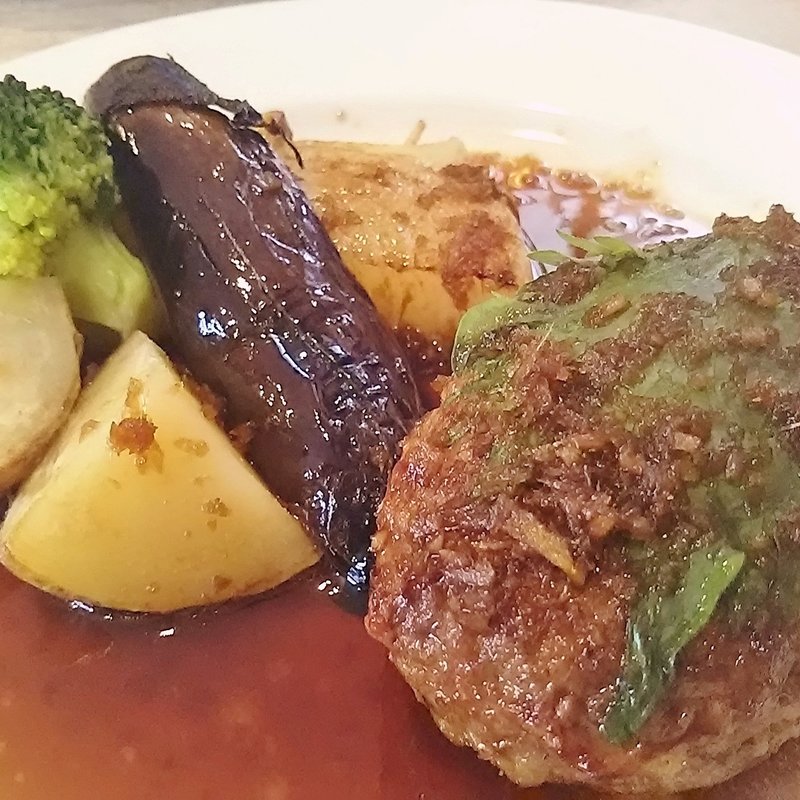 手ごね和風ハンバーグ(イタリアンダイニング アルベロ （ALBERO）)