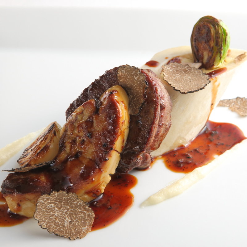 フォアグラのソテー(グランファミーユ・シェ松尾)