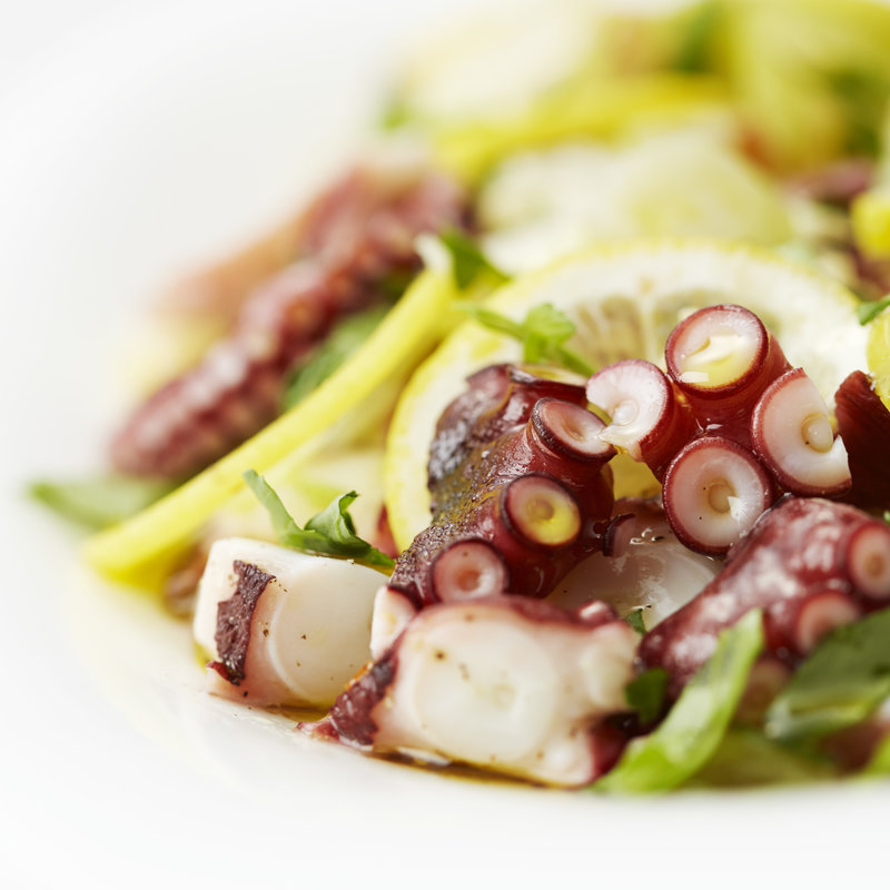 タコのガーリック炒め(さくら)