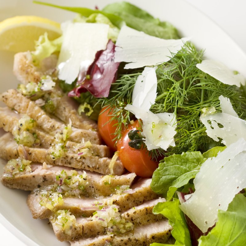 豚肉のグリル　山葵ソース(さくら)