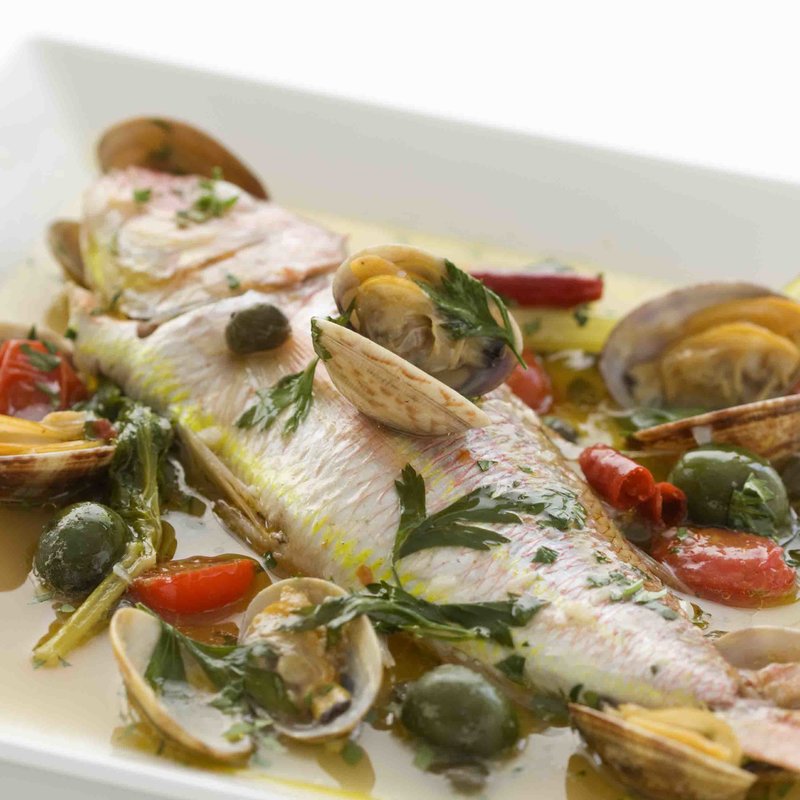 真鯛のアクアパッツァ(さくら)