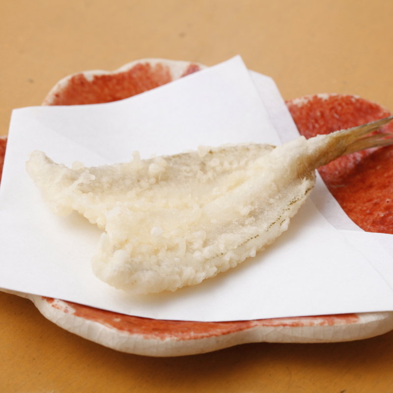 鱚の天麩羅(てんぷらと和食 山の上 本店・御茶ノ水 （やまのうえ）)