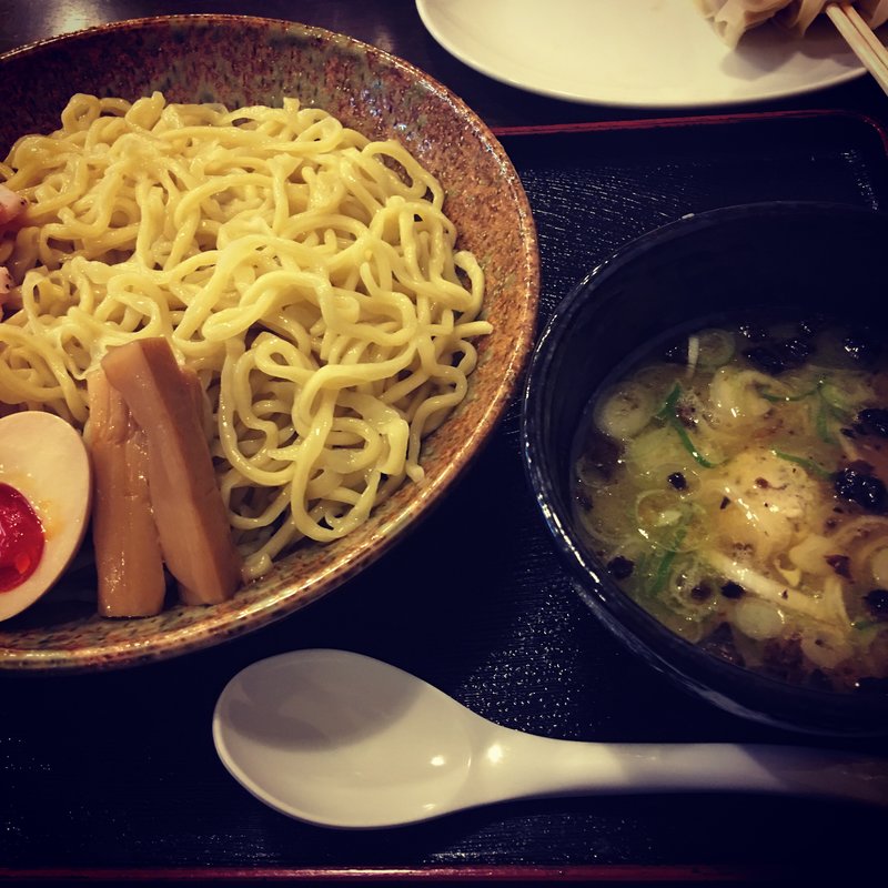 特製鶏節薫るつけ麺(らぁ麺 おかむら )