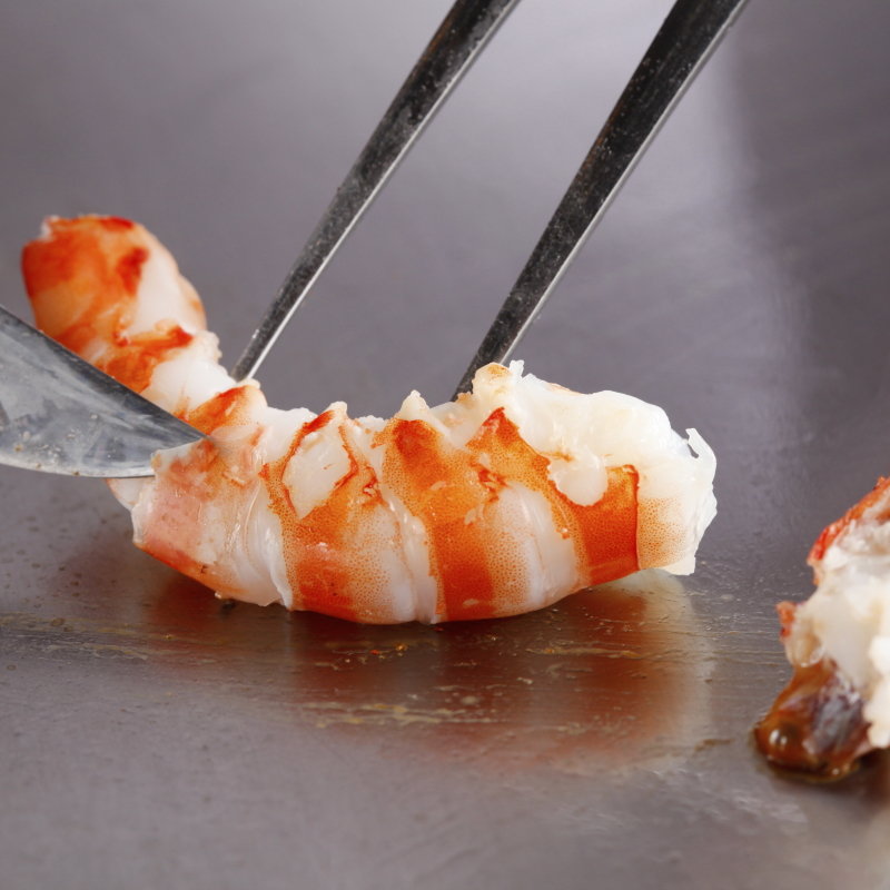 芝エビのグリル(山の上ホテル 鉄板焼ガーデン)