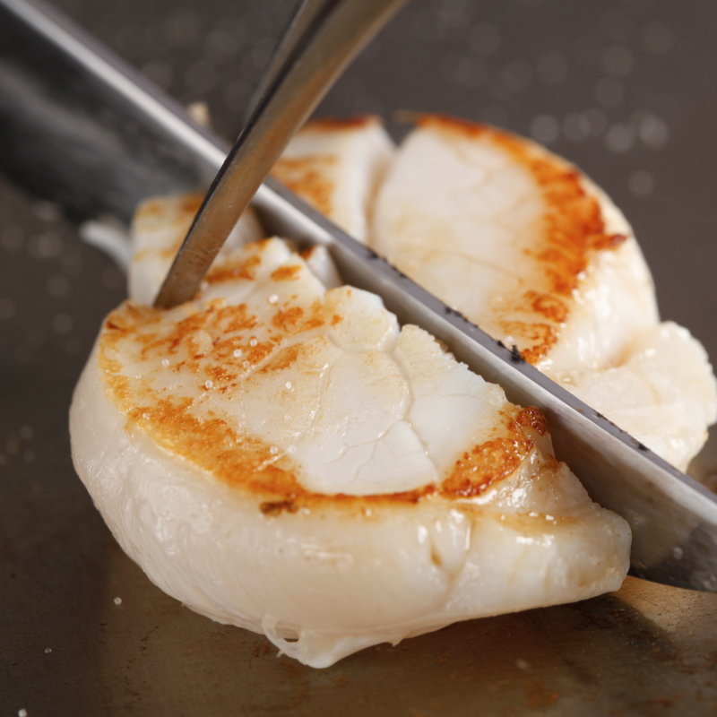 ホタテのグリル(山の上ホテル 鉄板焼ガーデン)