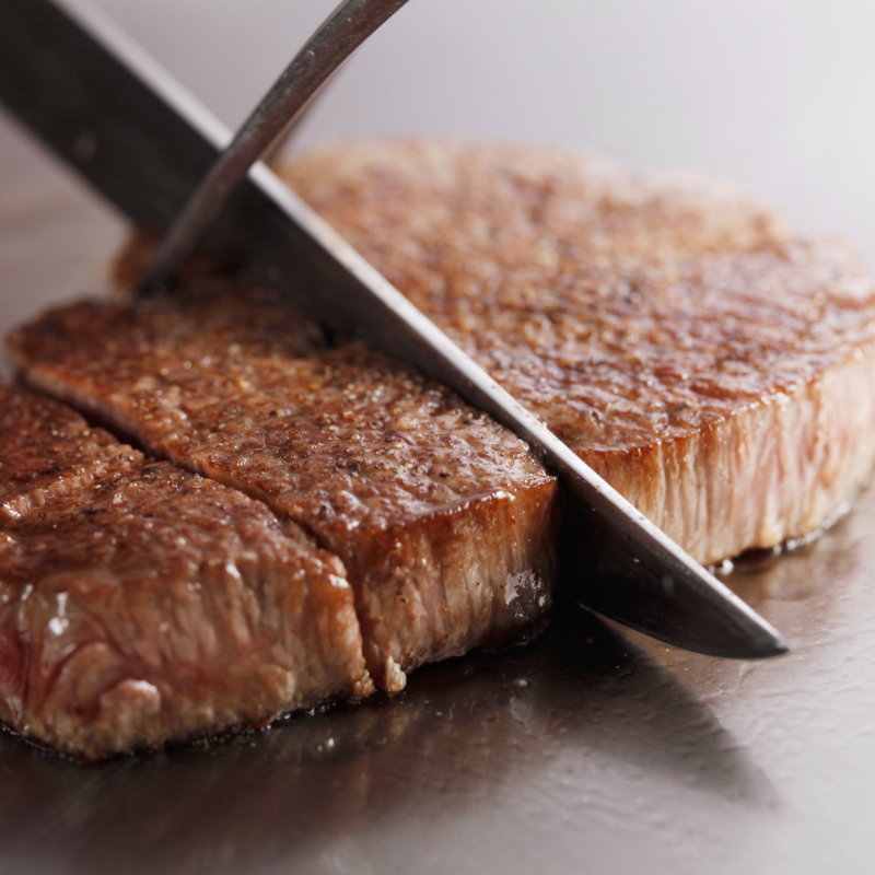 和牛のグリル(山の上ホテル 鉄板焼ガーデン)