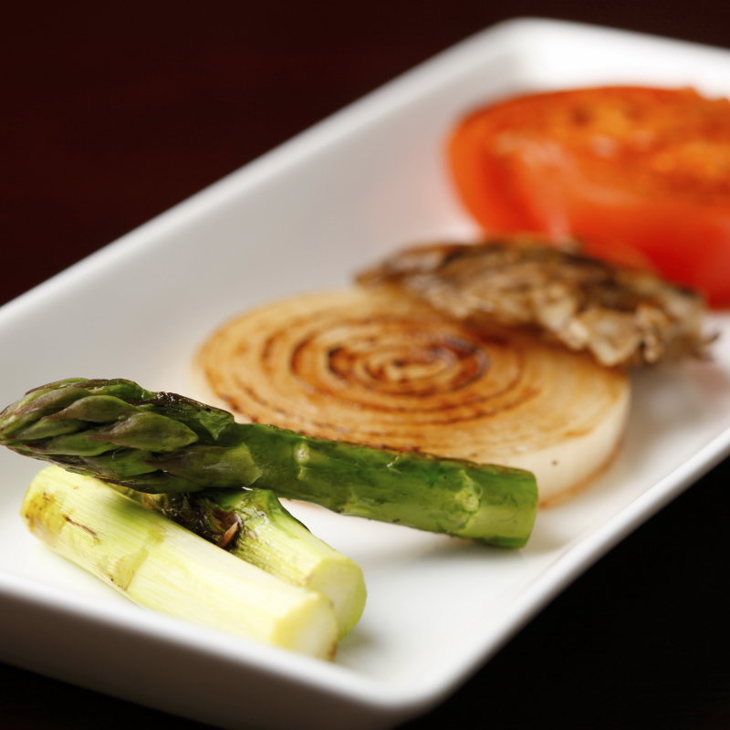 グリル野菜(山の上ホテル 鉄板焼ガーデン)