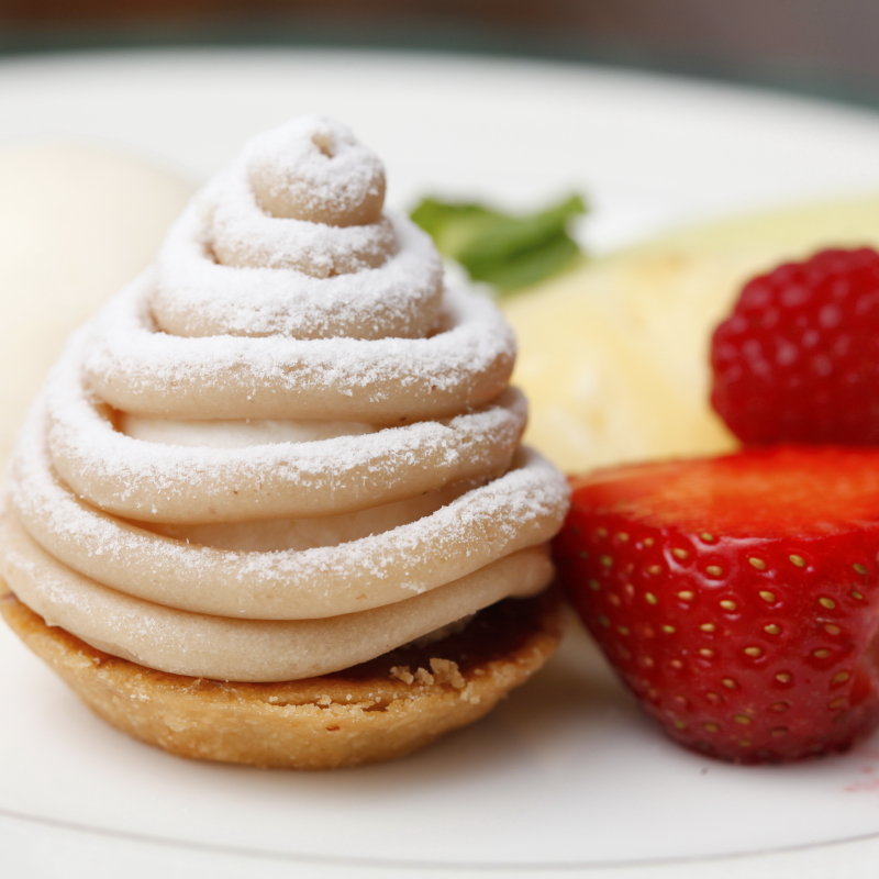 モンブラン(山の上ホテル フレンチレストラン ラヴィ)