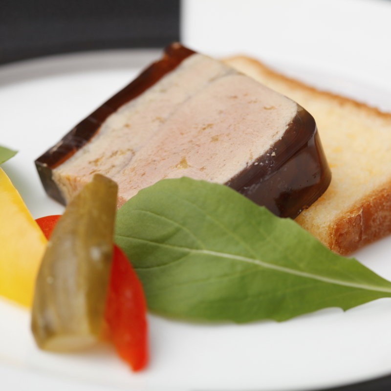 レバーパテ(山の上ホテル フレンチレストラン ラヴィ)