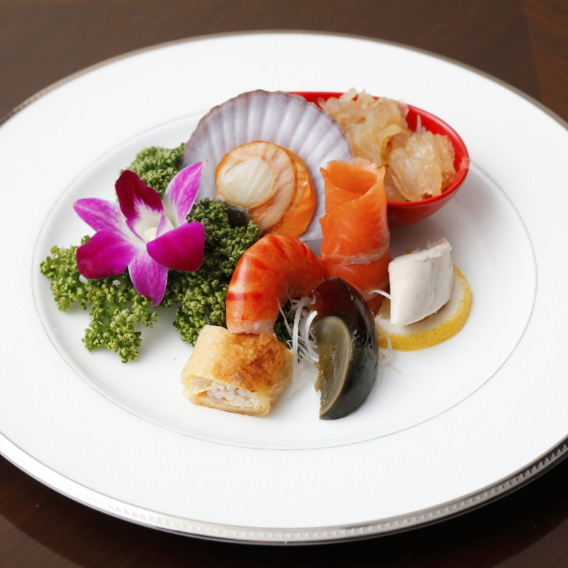 鮮魚の盛り合わせ(山の上ホテル 中国料理 新北京)