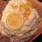 ハチミツレモンのカキ氷(yelo)