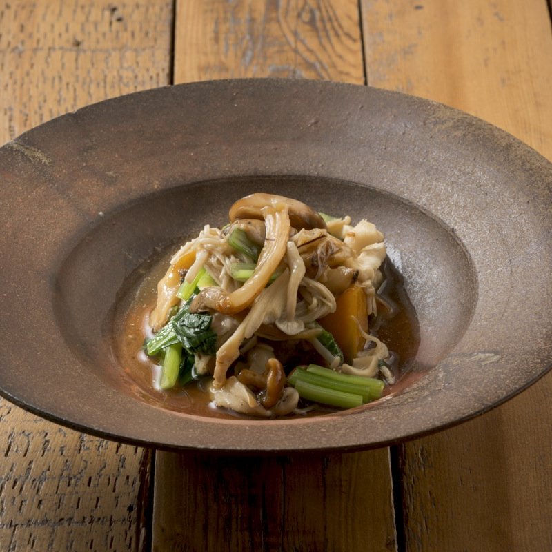 キノコと和牛のあんかけ(TAKU円山 )