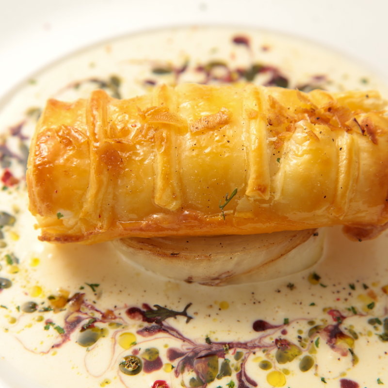 白身のパイ包み　大根(王様のフレンチ )