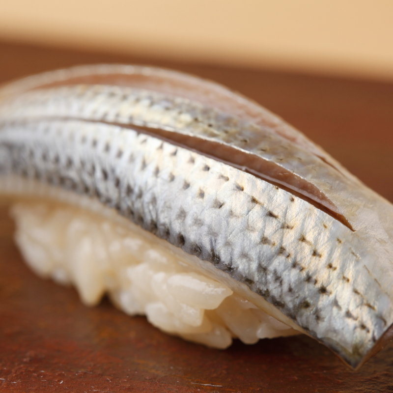 鯖の握り(鮨 麻葉)