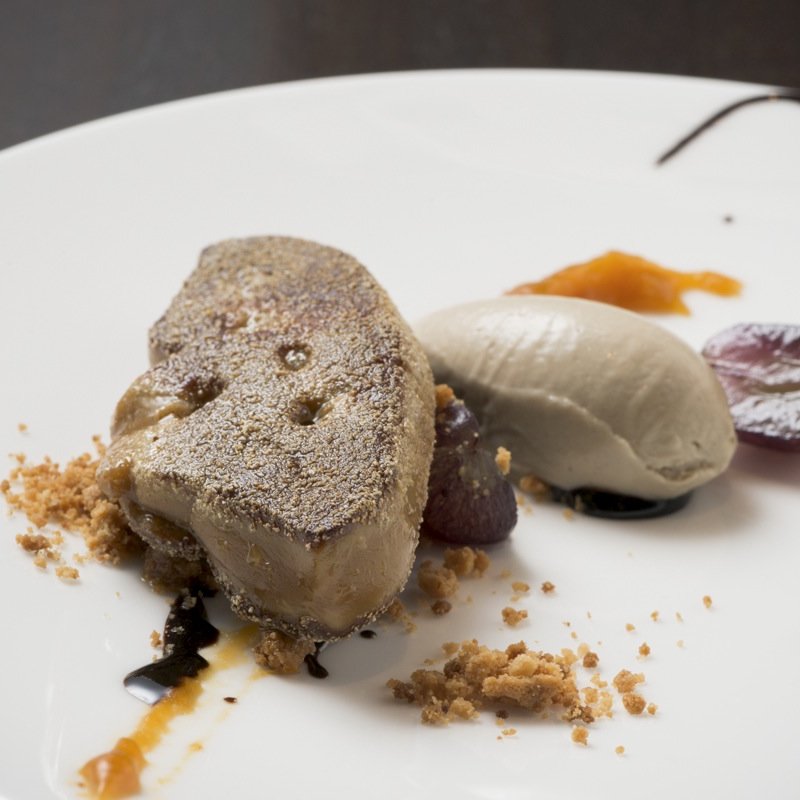 フォアグラのソテー(SIO syuji hijikuro 円山公園)