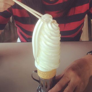 ソフトクリーム(マルカンビル大食堂)