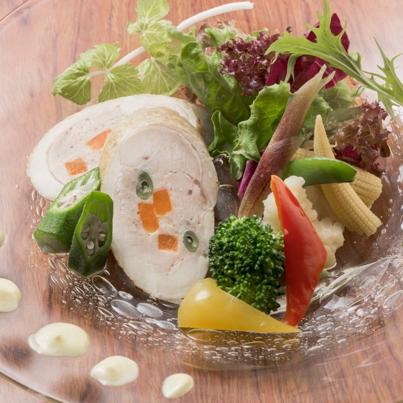 レバームース　温野菜(Bonne Chance)