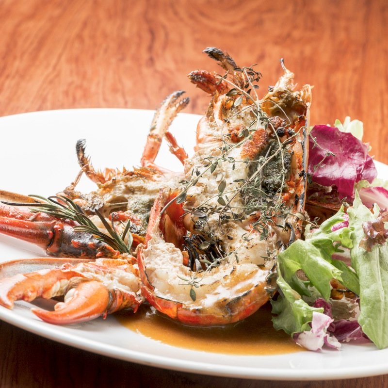 伊勢海老のグリル(Bonne Chance)