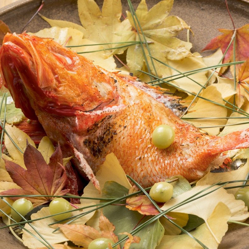 金目鯛の塩焼き(エルムガーデン)