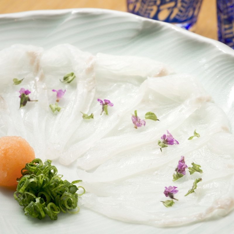 白身のお造り(エルムガーデン)