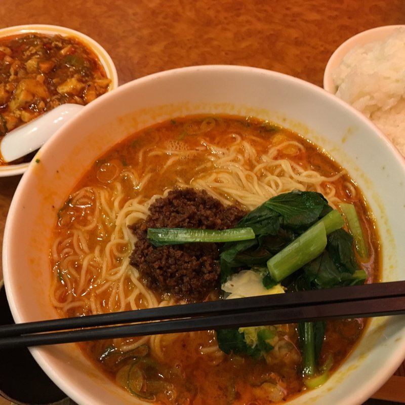   坦々麺ランチ(錦城 八熊通店 （キンジョウ）)