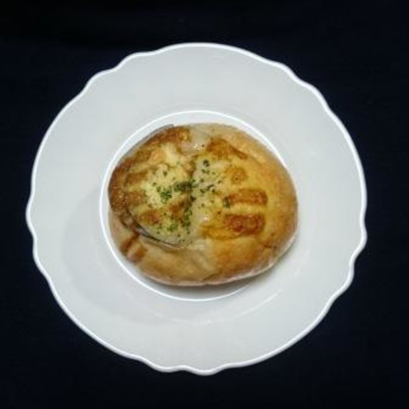 蓮根ごろごろ焼きカレーパン　(らぽっぽファーム四谷店)