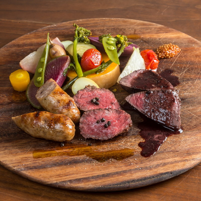 肉の盛り合わせ(タベルナ ラ キアーヴェ)