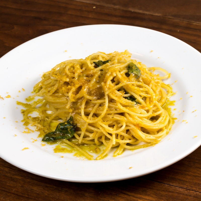 雲丹のクリームソース(タベルナ ラ キアーヴェ)