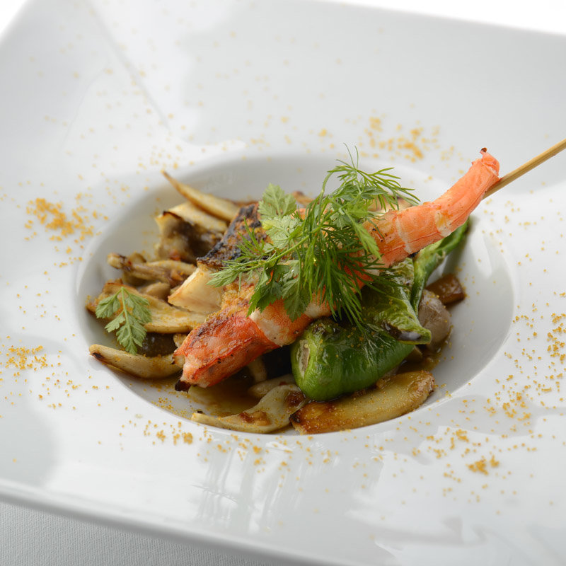 海老とキノコのグリル(ラ・カンティーナ・センプレ （La cantina Sempre）)