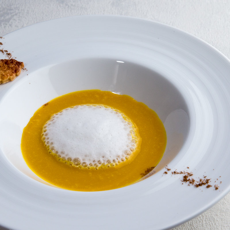 南瓜パイ　ソース(レストラン セ ジュスト ジュスト （restaurant C juste juste）)