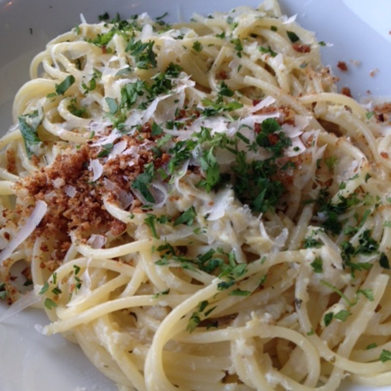 アーティチョークとパルミジャーのパスタ(bills　横浜赤レンガ倉庫)