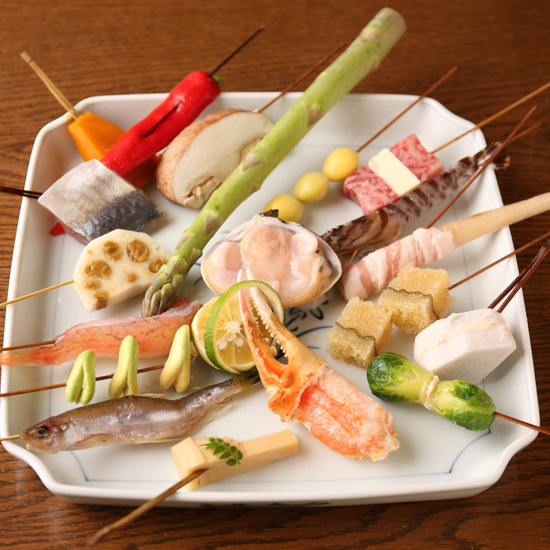 おまかえ串盛り(知仙)