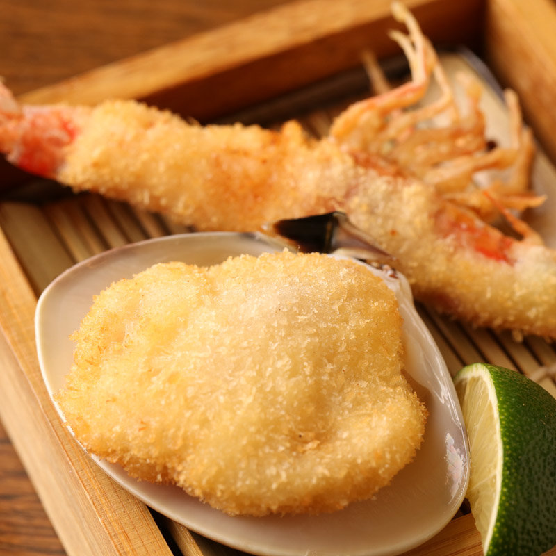 蛤の串揚げ(知仙)