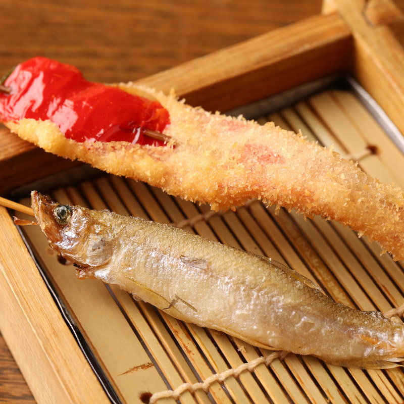 鮮魚の素揚げ(知仙)