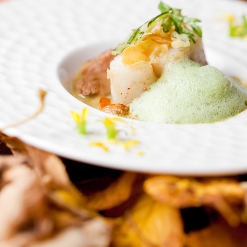 ホタテと豚肉のグリル(the Terrace｜ザテラス札幌)