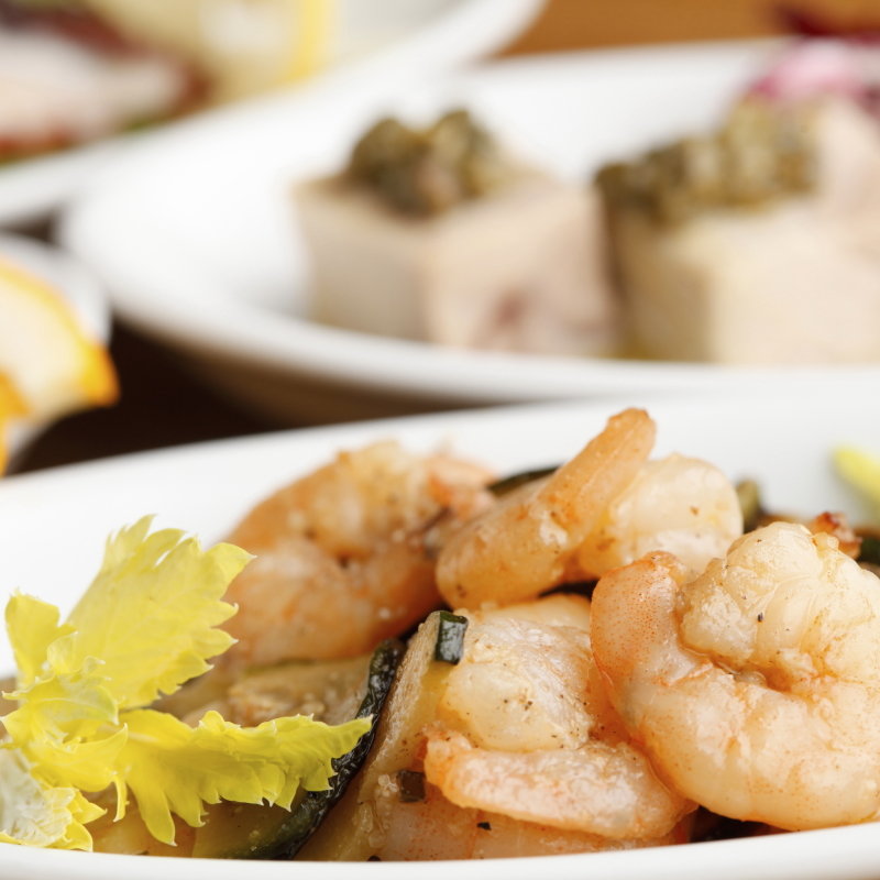 海老のガーリック炒め(タロス （Tharros）)