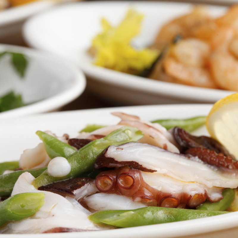 タコのカルパッチョ(タロス （Tharros）)