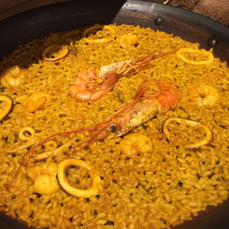 魚介のパエリア(ミゲルフアニ 横浜店)