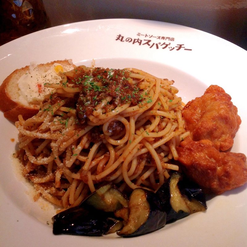 ランチ ミートスパゲッチー(丸の内 スパゲッチー)